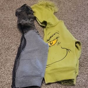 Kids Green Grinch Hoodie